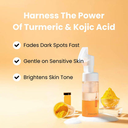 Velleara Turmeric & Kojic Foaming Cleanser