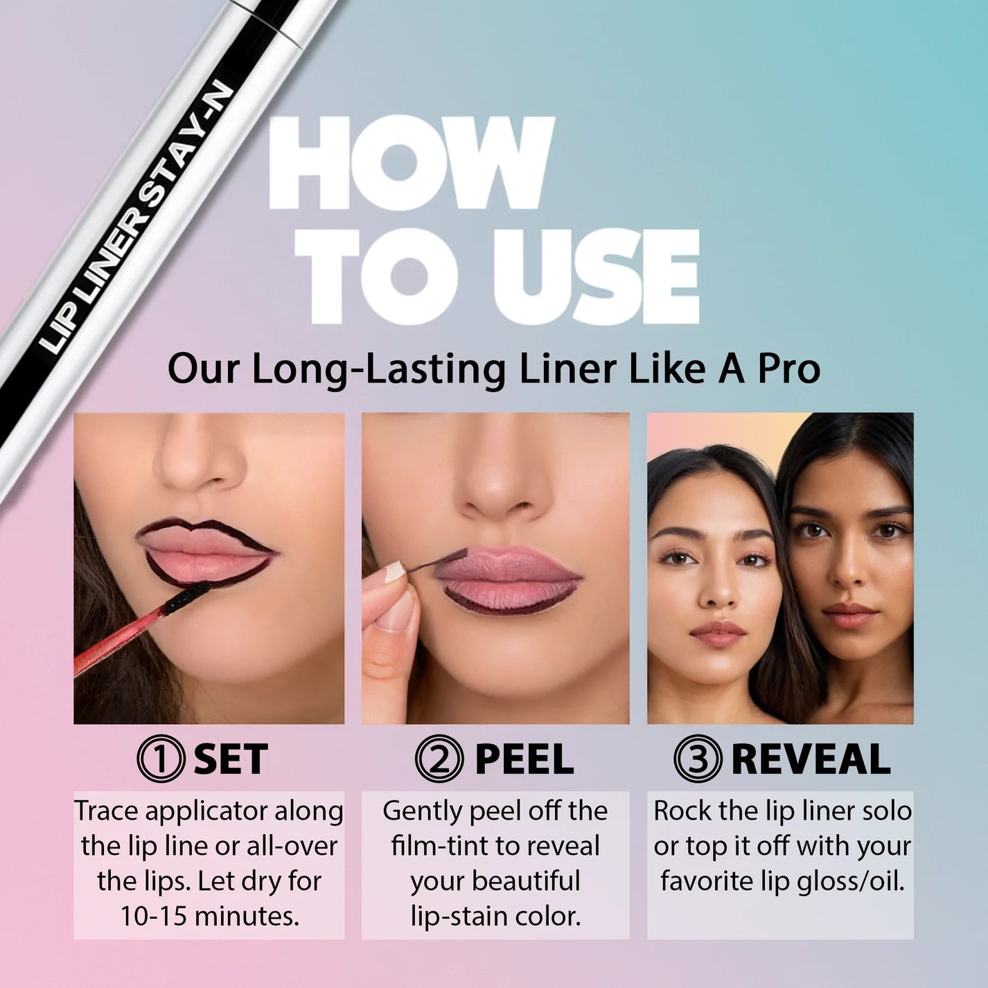 Plump & Peel 12-Hour Lip Liner