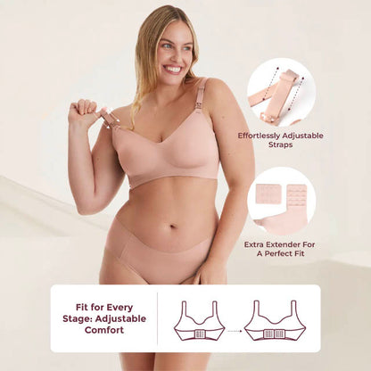 Velleara Second-Skin Silky Nursing Bra