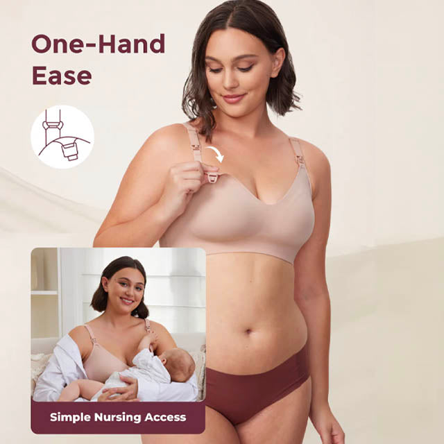 Velleara Second-Skin Silky Nursing Bra